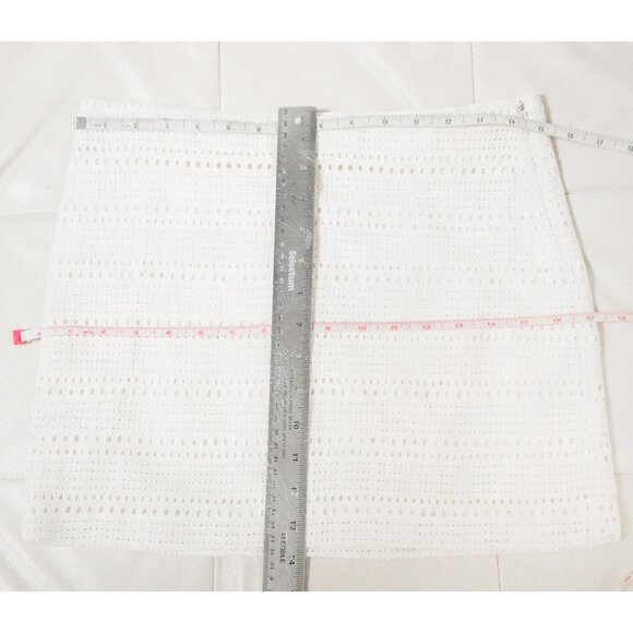 Off-White Crochet Mini Skirt 🕊️ ZARA - Picture 8 of 8